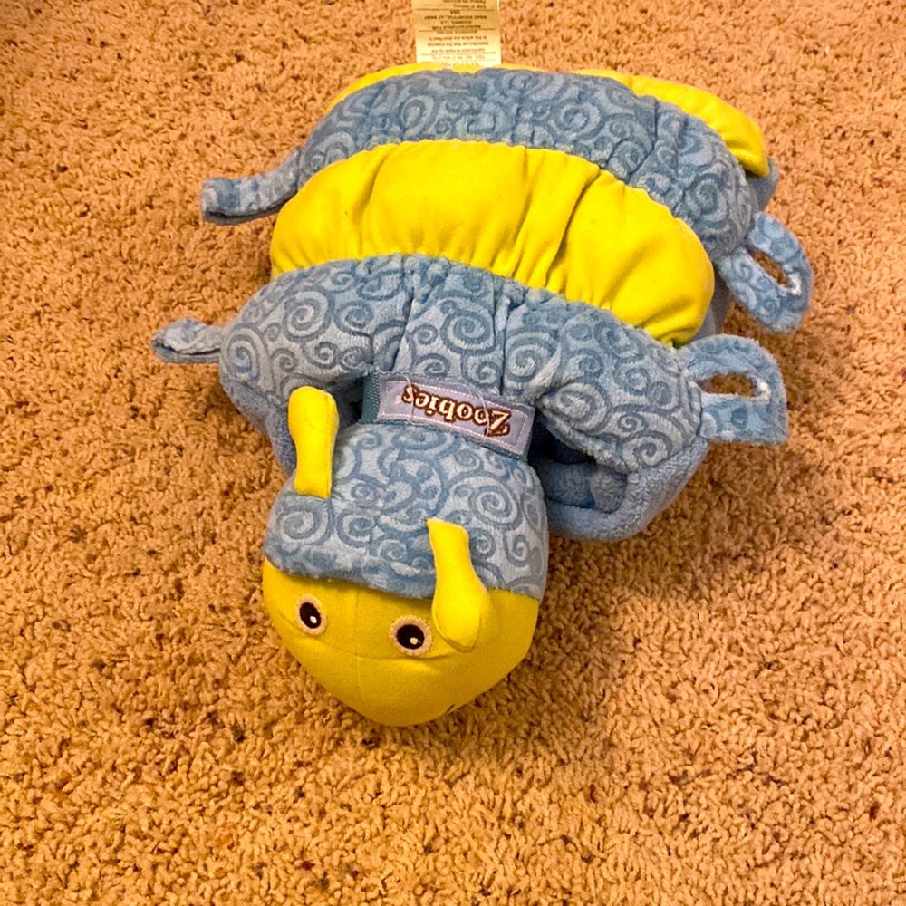 Zoobies Pillow and blanket combo